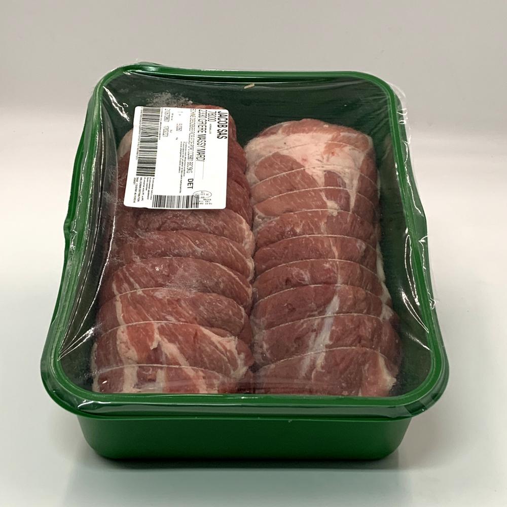 Echine de porc s/os ficelé, Bleu Blanc Coeur - Origine France / 5kg