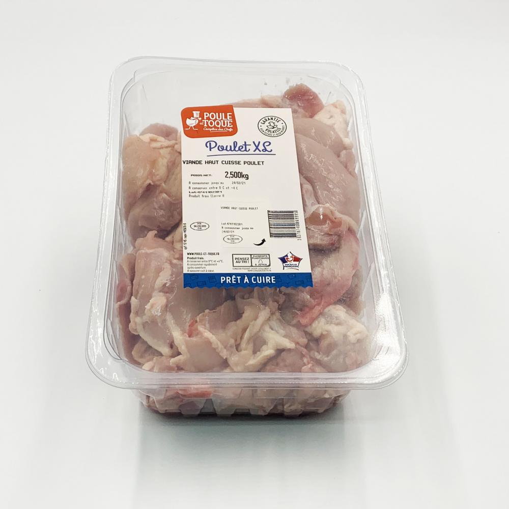 Haut de Cuisse de Poulet Lourd Désossé s/at - Origine France / 2.5kg