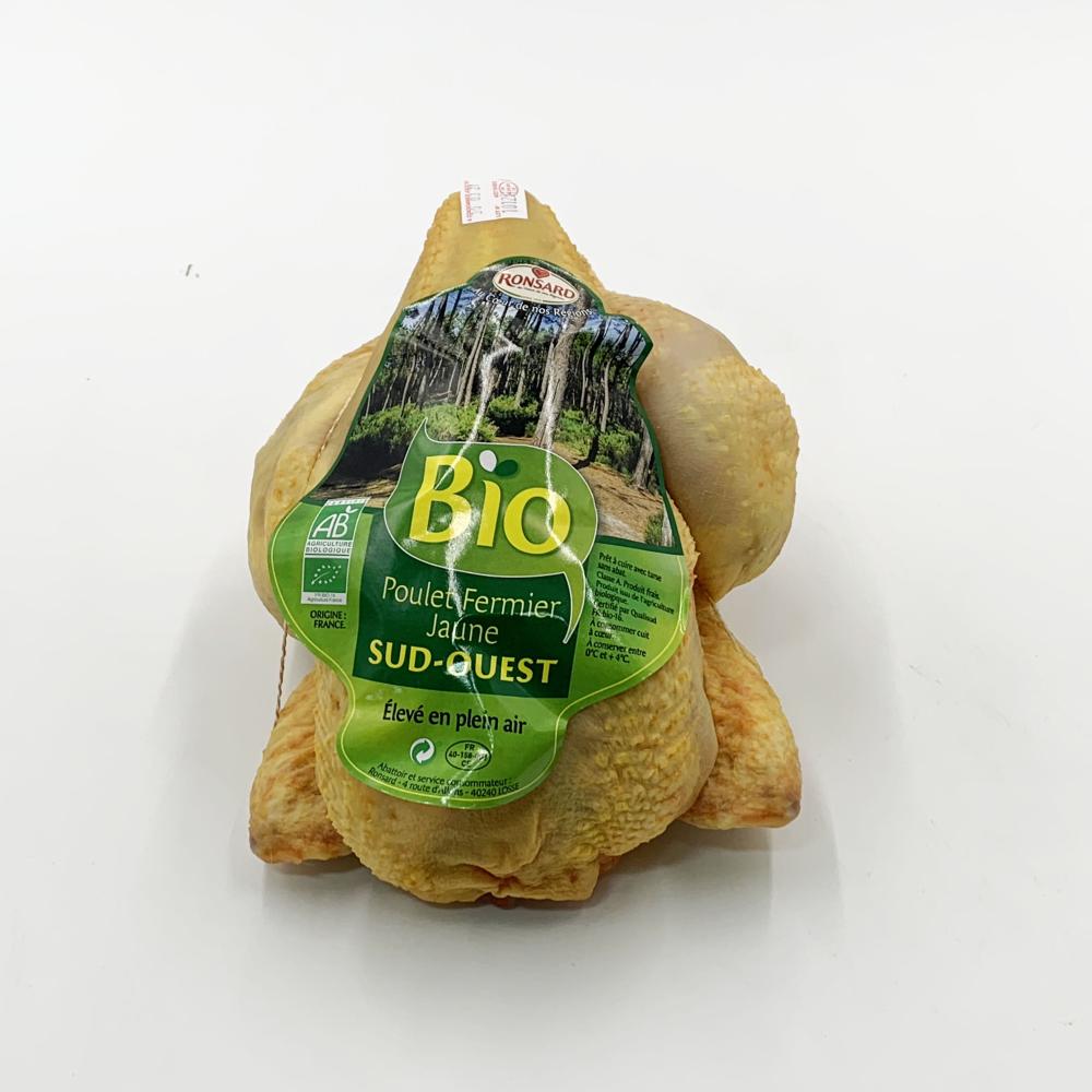 Poulet PAC Bio Ronsard  Label Rouge - Origine France / 2kg